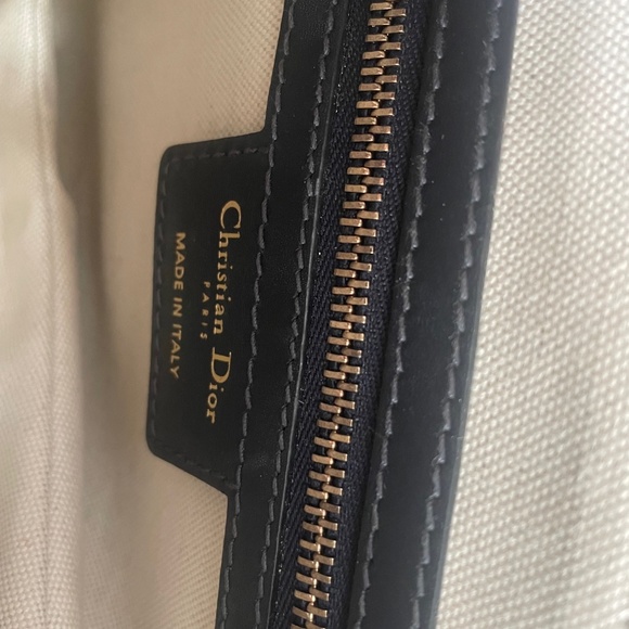 Authentic Christian Dior Saddle Bag - Blue - Picture 4 of 8